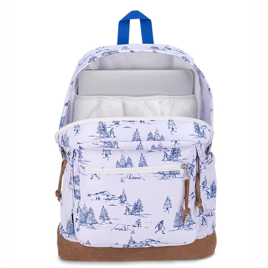 Sac à Dos Scolaire JanSport Right Pack Blanche Bleu | XED-86136807